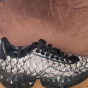 Jimmy Choo logo sneakers